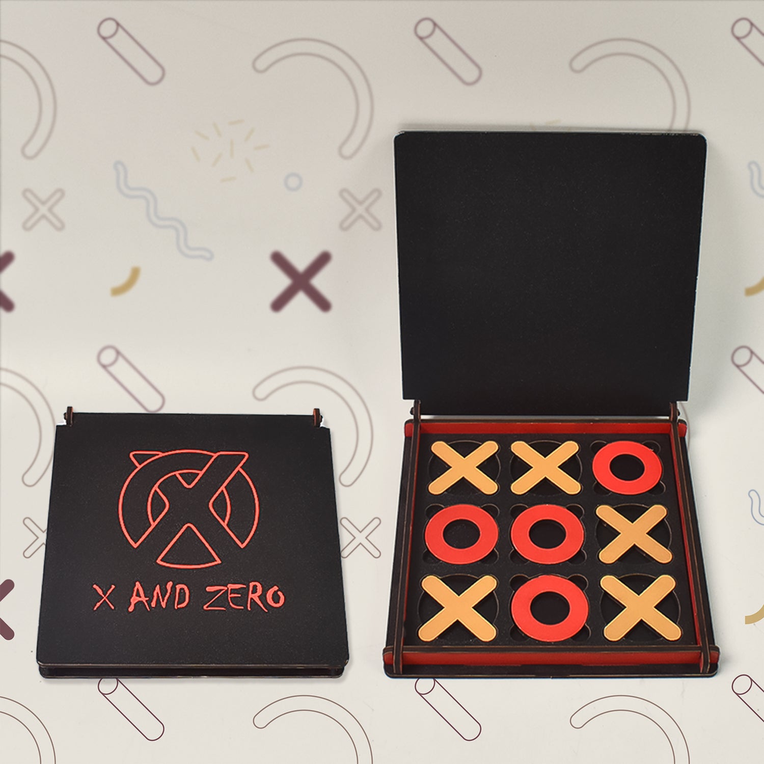 X  Zero Wooden Board Game (1 Set) X  Zero Wooden Board Game (1 Set)